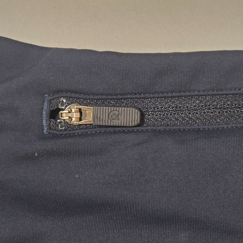 Lululemon Speed Up Short Long 4" Updated Fit True Navy Running Shorts W7AYMT 4 - Picture 5 of 12